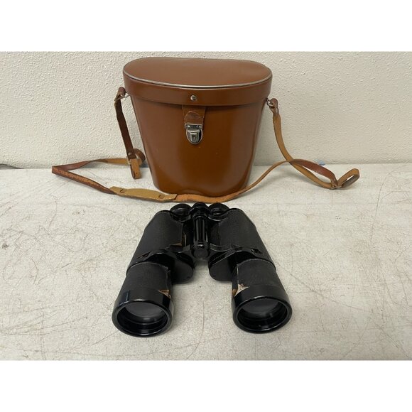 Vintage Carl Zeiss Jenoptem Jena 7x50W Multi Coated DDR Binoculars Manual Case - Picture 1 of 13